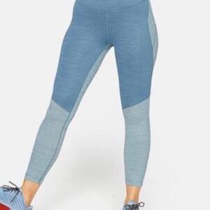 Outdoor Voices Two-Tone Blue Leggings